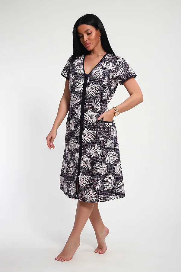 Халат 29013 НАТАЛИ, коралл - фото 2