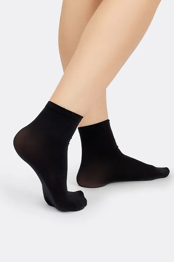 Носки женские MARK FORMELLE, черный - фото 2