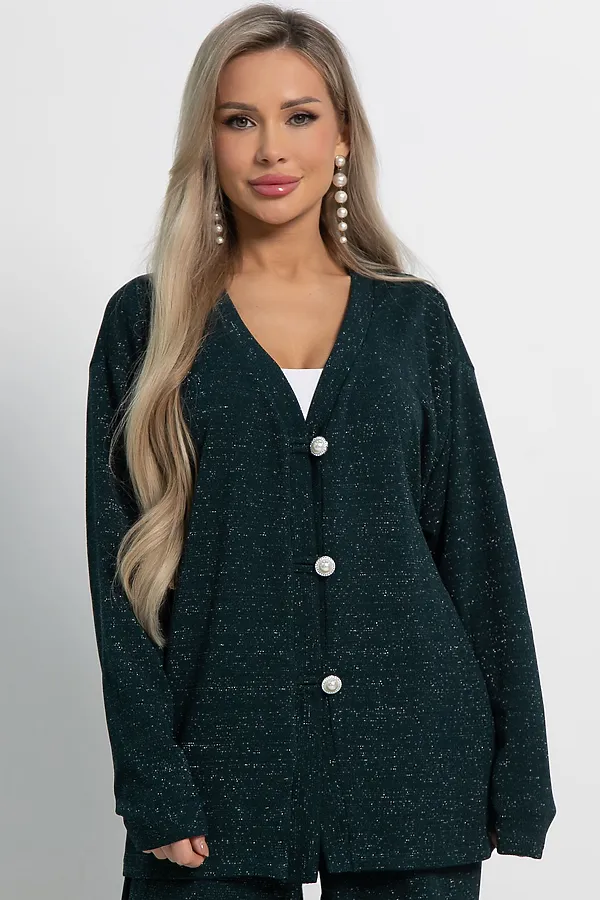 Кардиган Келли LADY TAIGA, зеленый - фото 2