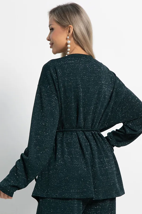 Кардиган Келли LADY TAIGA, зеленый - фото 2