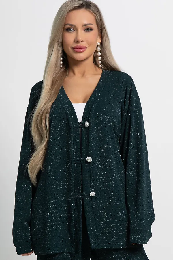 Кардиган Келли LADY TAIGA, зеленый - фото 2