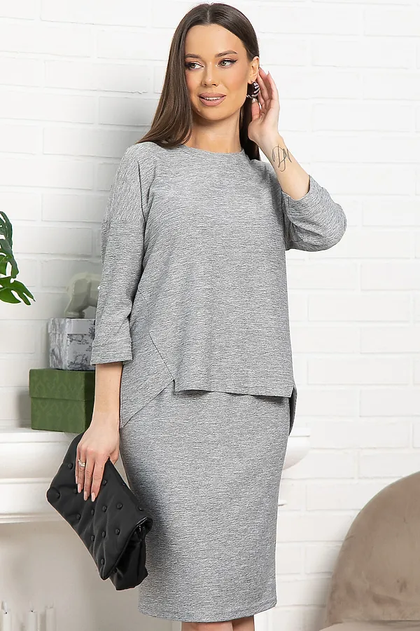 Костюм Симпли LADY TAIGA, серый - фото 2