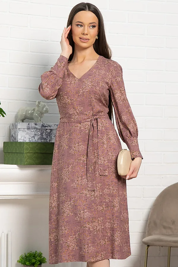 Платье Парижанка LADY TAIGA, чайная роза - фото 2