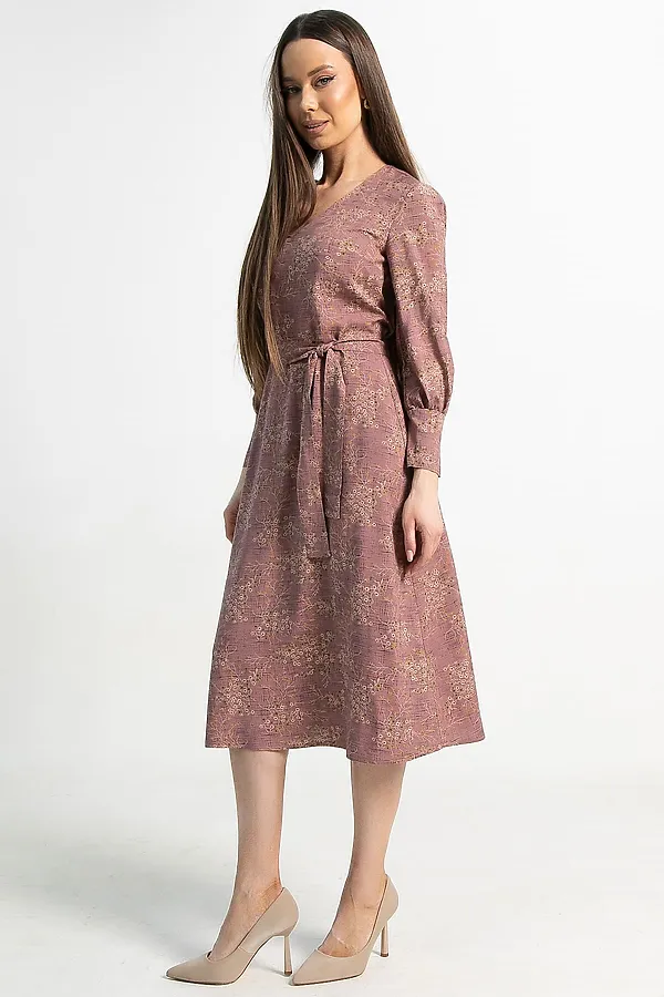 Платье Парижанка LADY TAIGA, чайная роза - фото 2