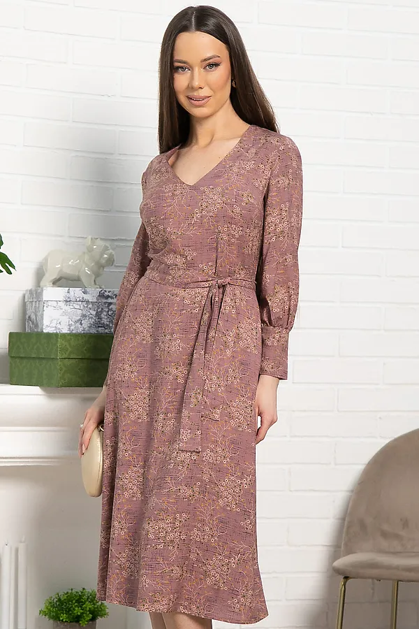 Платье Парижанка LADY TAIGA, чайная роза - фото 2