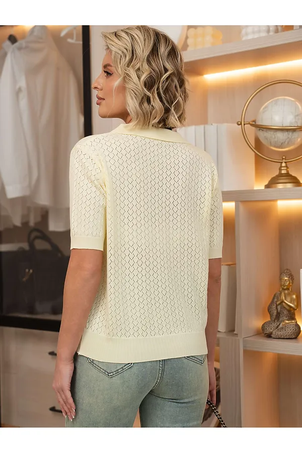 Поло Тихая роскошь LADY TAIGA, сливочное масло - фото 2