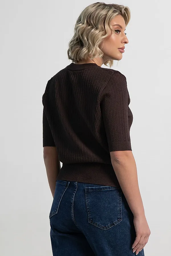 Футболка Любимый момент LADY TAIGA, шоколад - фото 2