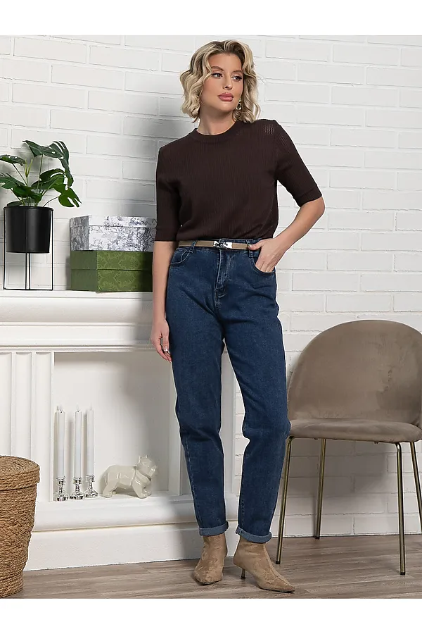 Футболка Любимый момент LADY TAIGA, шоколад - фото 2