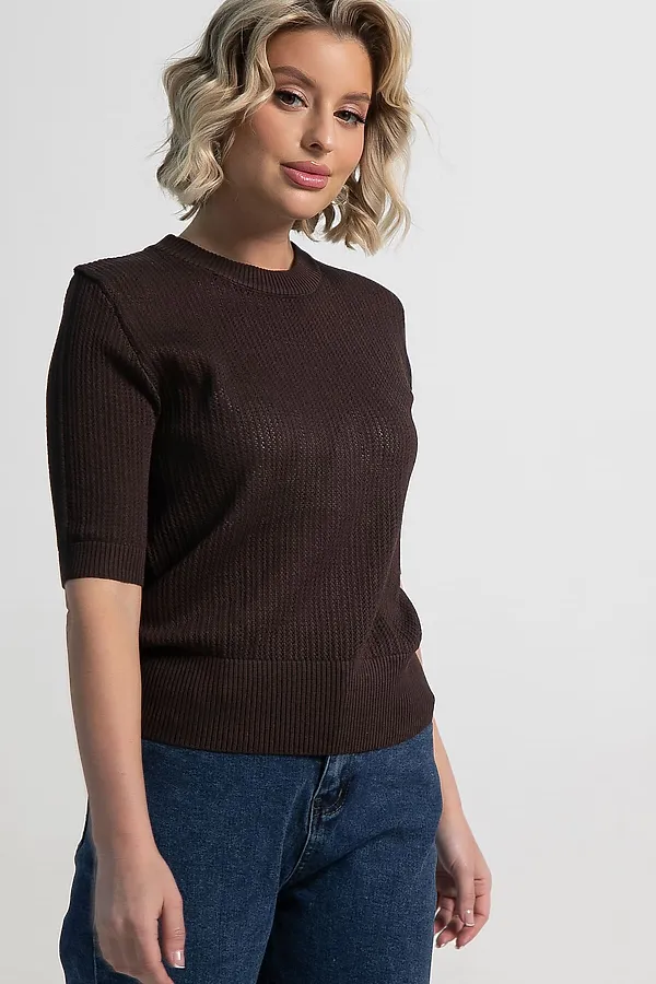 Футболка Любимый момент LADY TAIGA, шоколад - фото 2