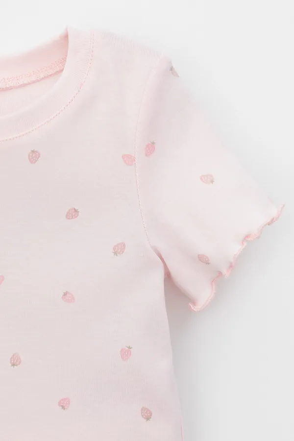 Пижама CROCKID, нежно-розовый - фото 2