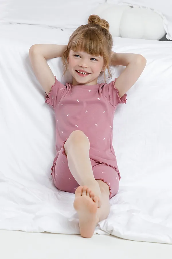 Пижама CROCKID, пепельная роза - фото 2