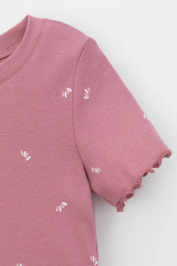 Пижама CROCKID, пепельная роза - фото 2