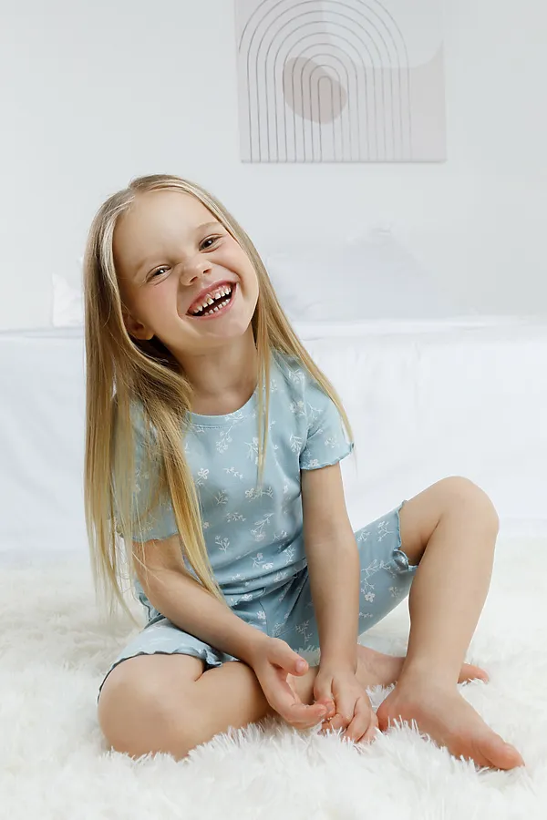 Пижама CROCKID, голубой - фото 2