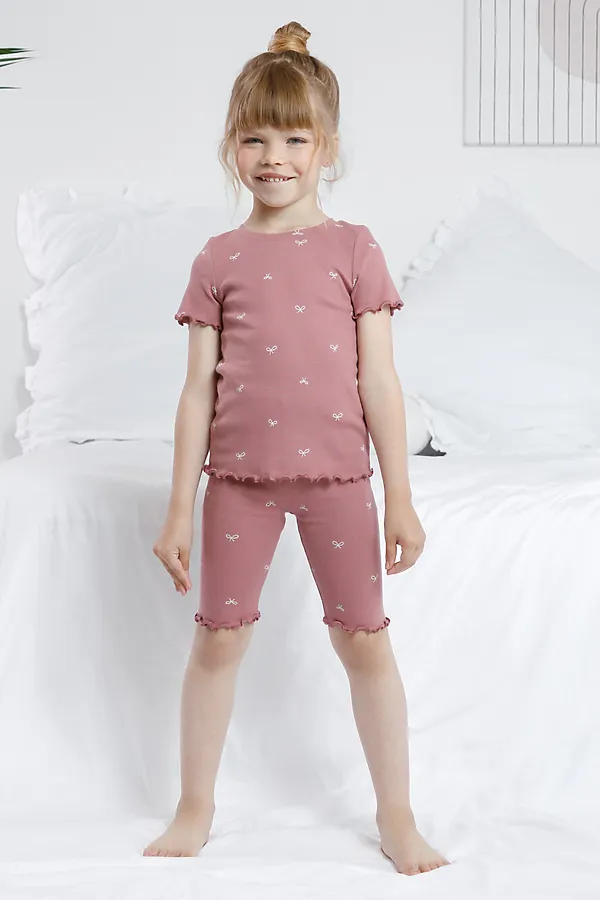 Пижама CROCKID, темная пудра - фото 2