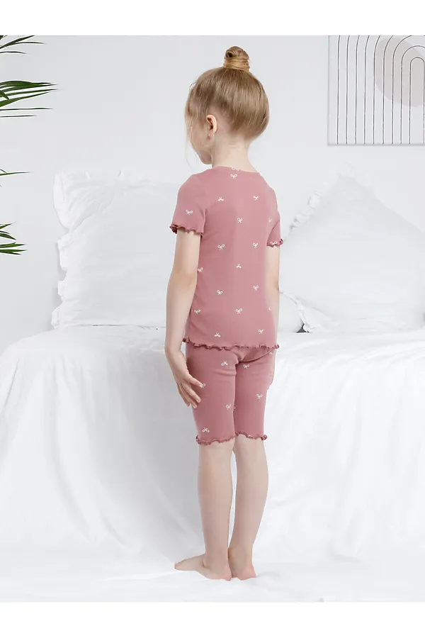 Пижама CROCKID, темная пудра - фото 2