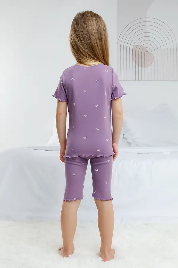Пижама CROCKID, фиолетовый - фото 2