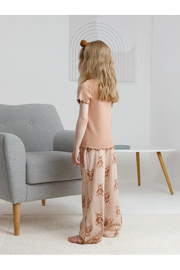 Пижама CROCKID, пралине - фото 2