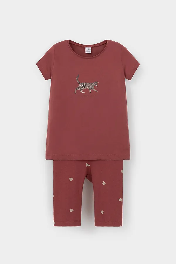 Пижама CROCKID, шоколадный - фото 2