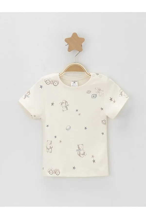 Футболки, 2 шт. CROCKID, кремовый - фото 2