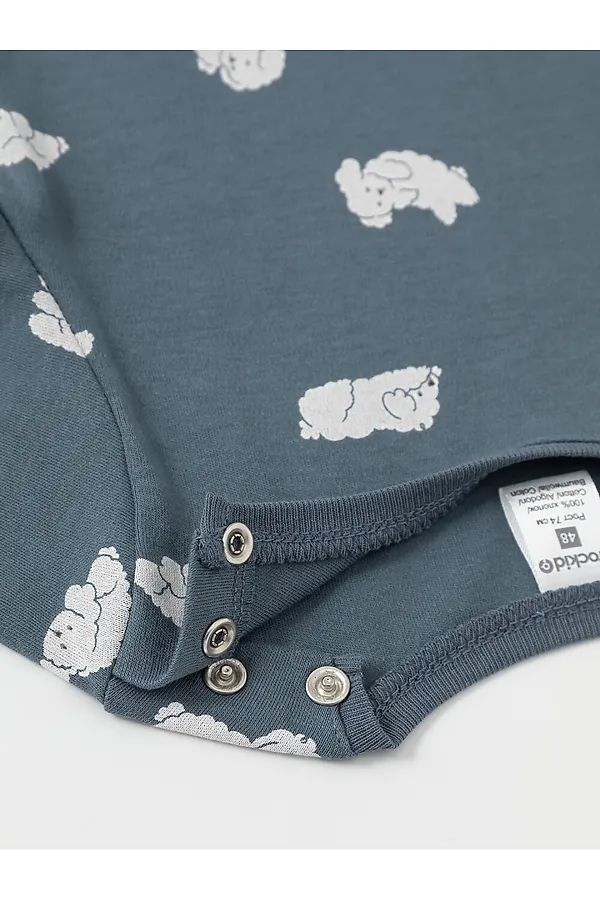 Футболка 2 шт CROCKID, белый, темно-синий - фото 2