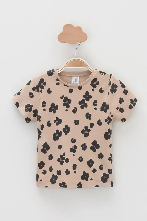 Футболка 2шт. CROCKID, бежевый - фото 2