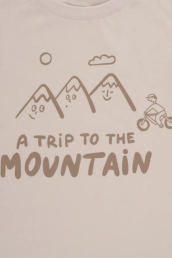 Футболка CROCKID, бежевый - фото 2