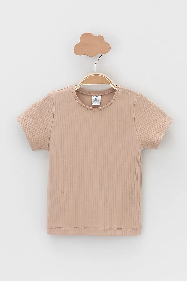 Футболки, 2 шт. CROCKID, бежевый - фото 2