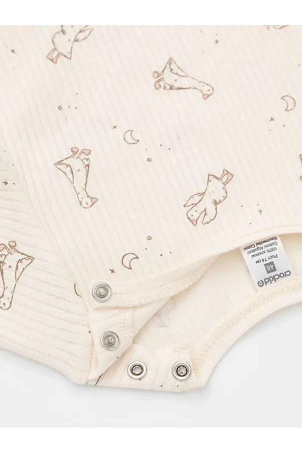 Футболки, 2 шт. CROCKID, бежевый - фото 2