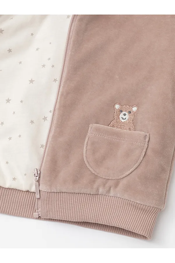 Куртка теплая CROCKID, дымчато-розовый - фото 2