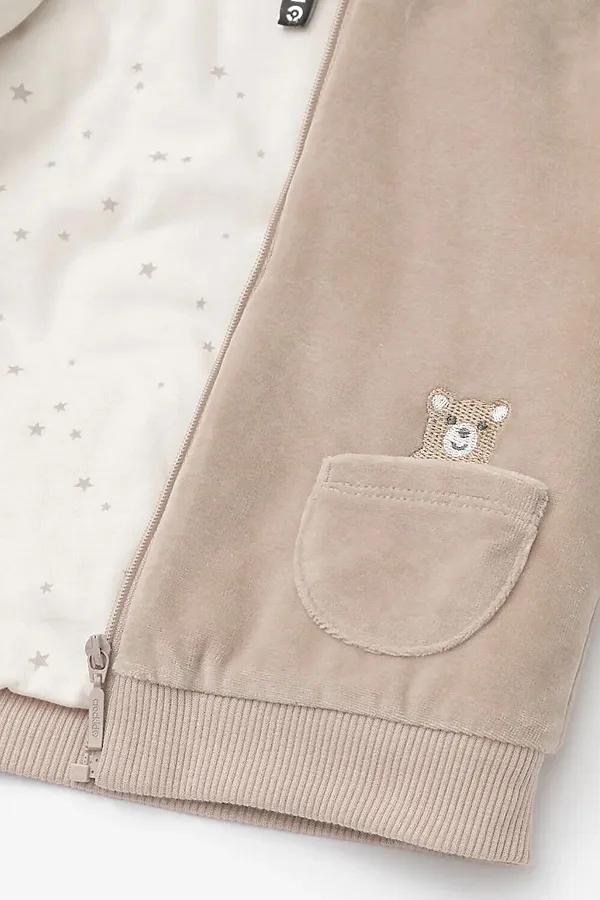 Куртка теплая CROCKID, бежевый - фото 2