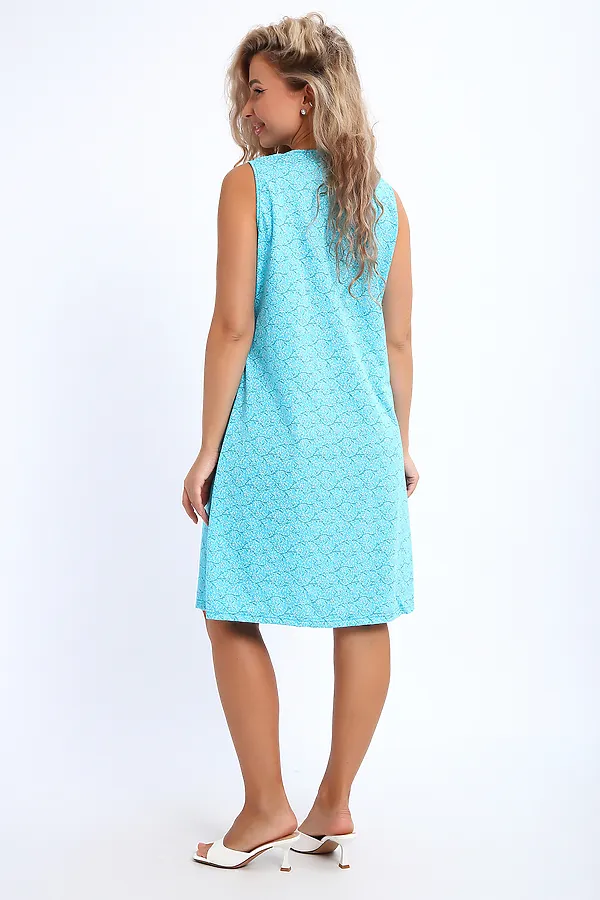 Сорочка 30138 НАТАЛИ, бирюза - фото 2