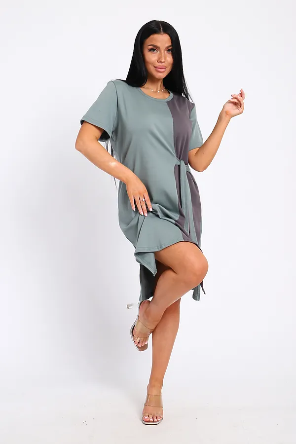 Туника 35285 НАТАЛИ, полынь - фото 2