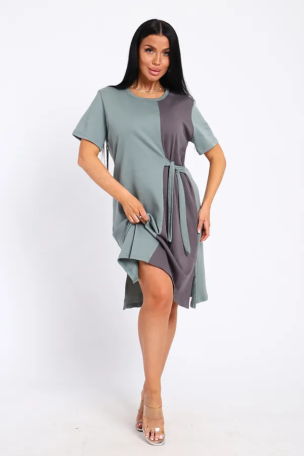 Туника 35285 НАТАЛИ, полынь - фото 2