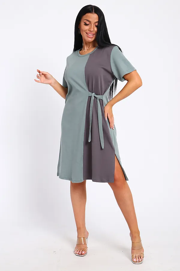 Туника 35285 НАТАЛИ, полынь - фото 2