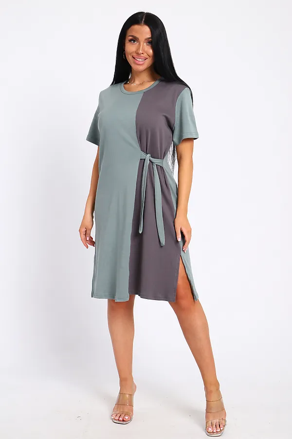 Туника 35285 НАТАЛИ, полынь - фото 2