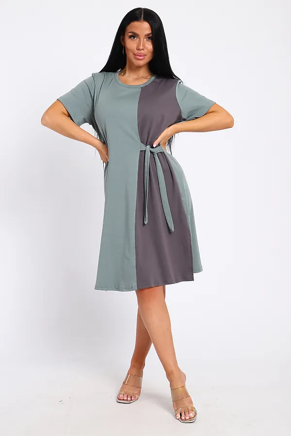 Туника 35285 НАТАЛИ, полынь - фото 2