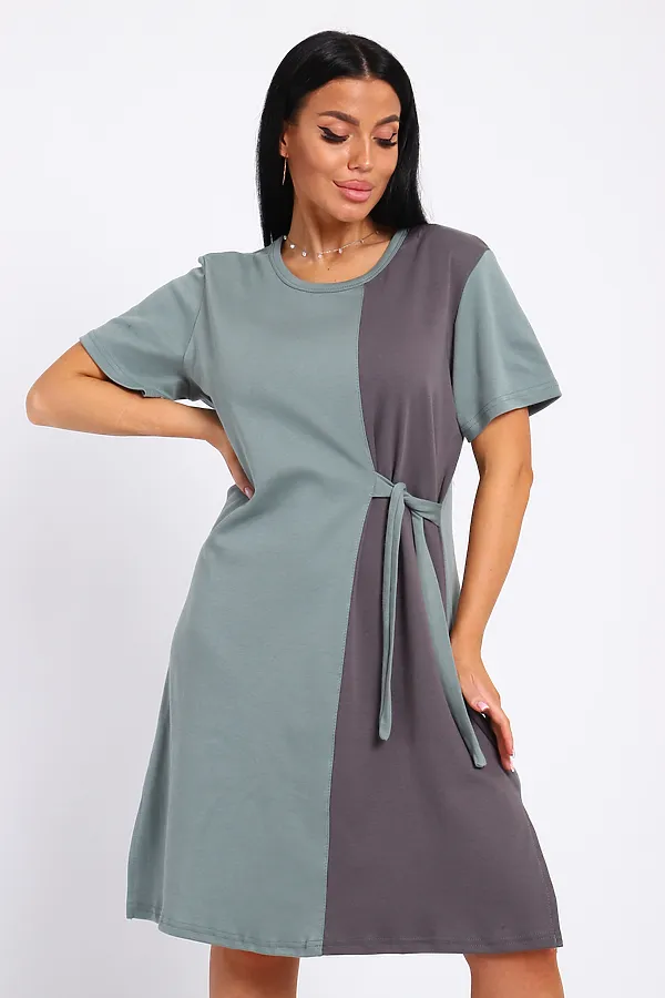 Туника 35285 НАТАЛИ, полынь - фото 2