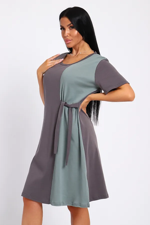 Туника 35285 НАТАЛИ, серый - фото 2