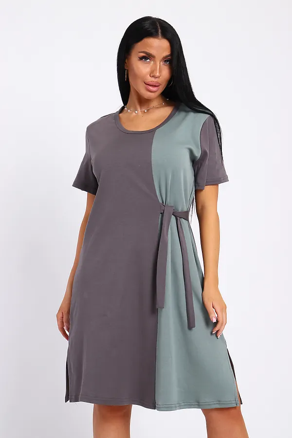 Туника 35285 НАТАЛИ, серый - фото 2