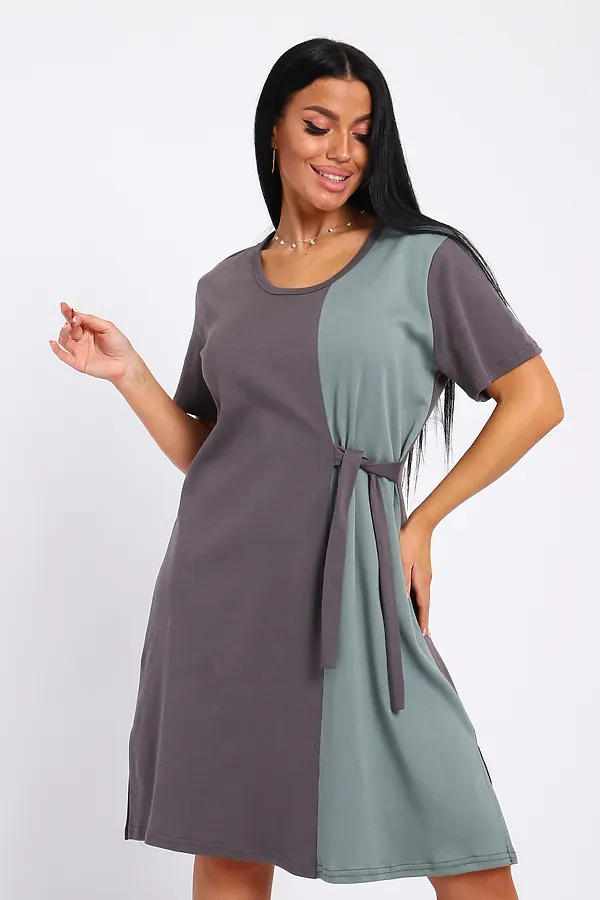 Туника 35285 НАТАЛИ, серый - фото 2