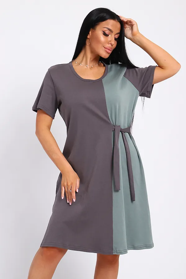 Туника 35285 НАТАЛИ, серый - фото 2