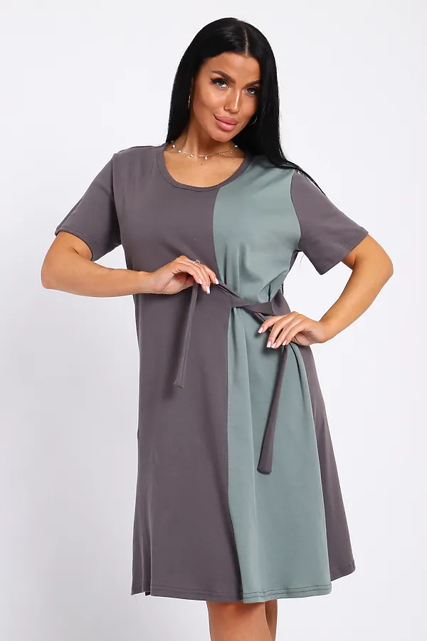 Туника 35285 НАТАЛИ, серый - фото 2