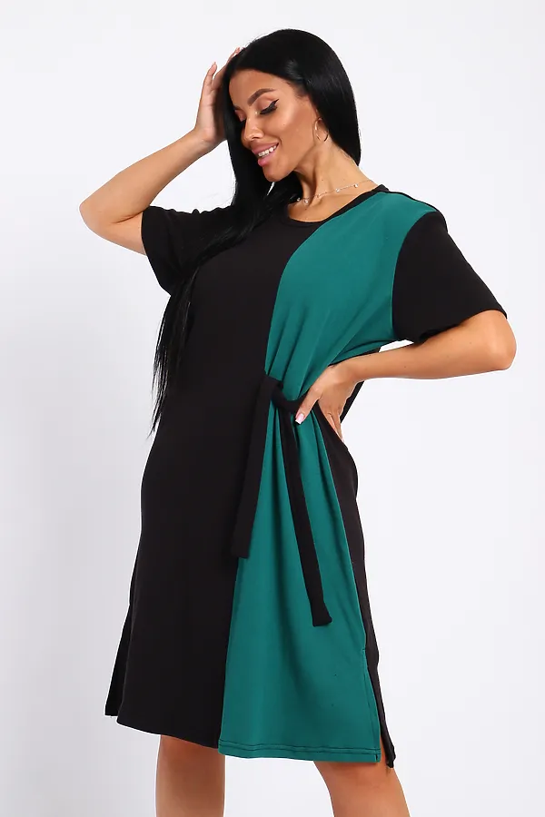 Туника 35285 НАТАЛИ, черный - фото 2