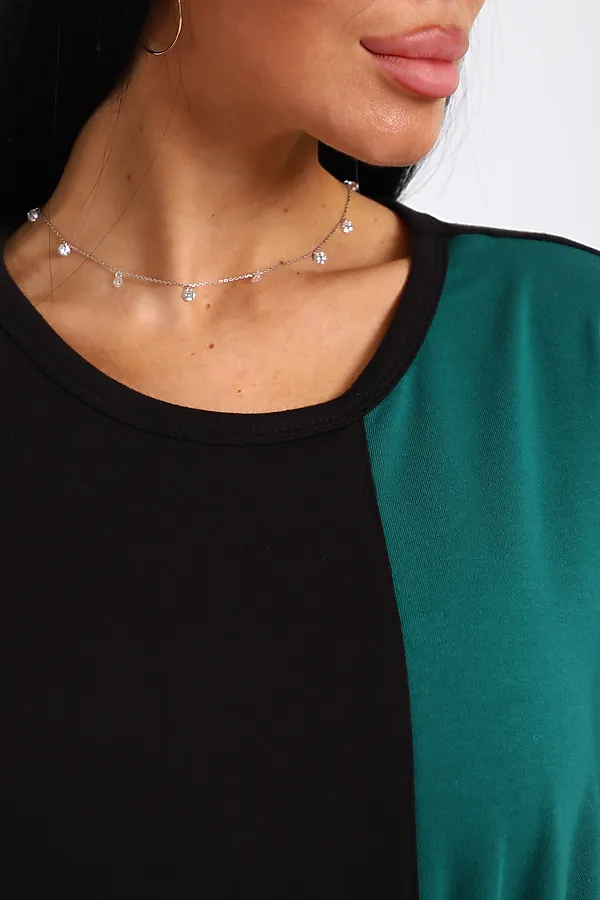 Туника 35285 НАТАЛИ, черный - фото 2