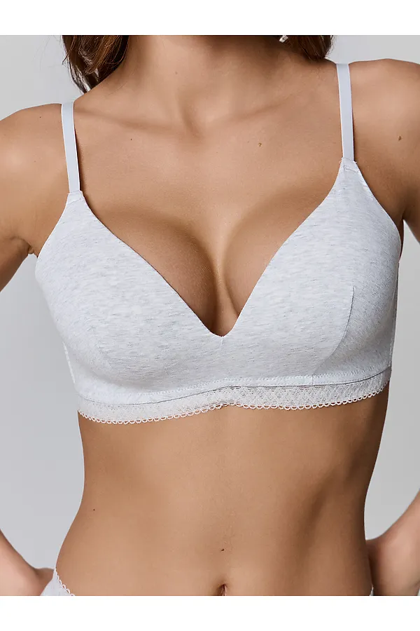 Бюстгальтер женский MARK FORMELLE, серый меланж 4306-а - фото 2