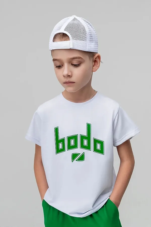 Комплект (Футболка+Шорты) BODO-S, белый (зеленый) - фото 2
