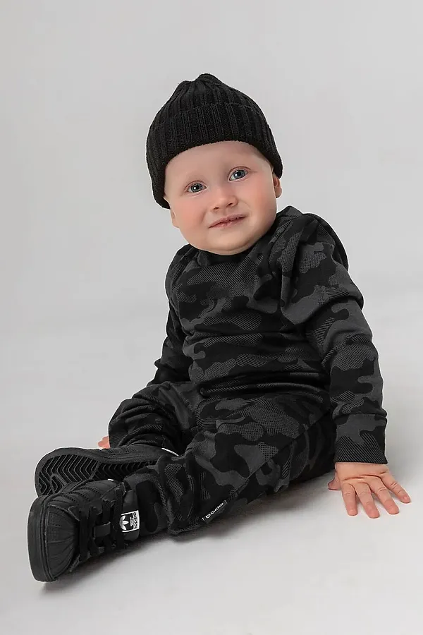 Костюм (Джемпер+Брюки) BODO, темно-серый камуфляж - фото 2