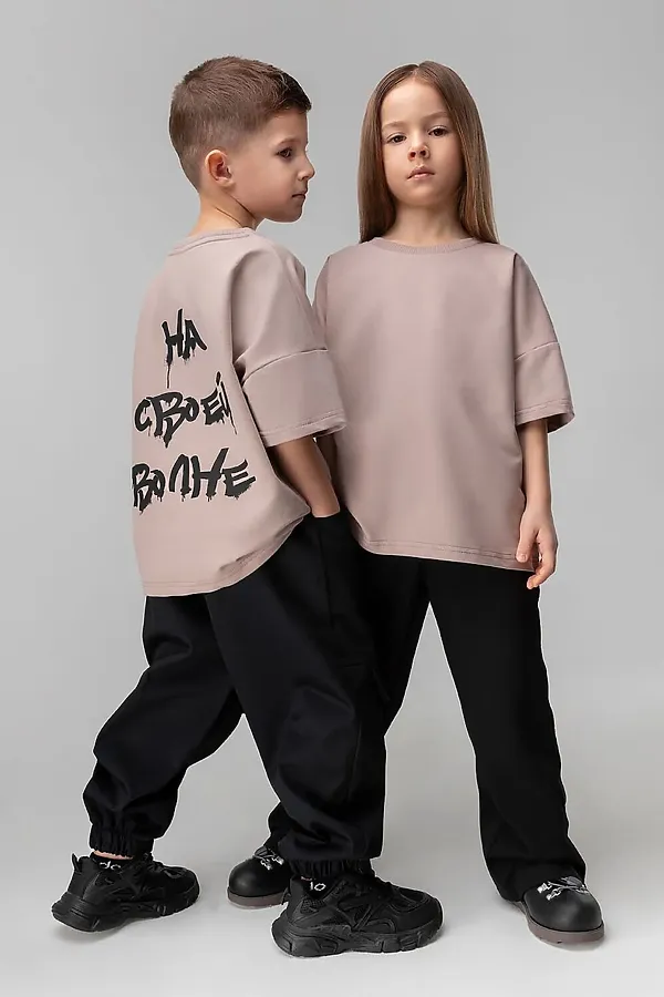 Футболка BODO, бежевый - фото 2