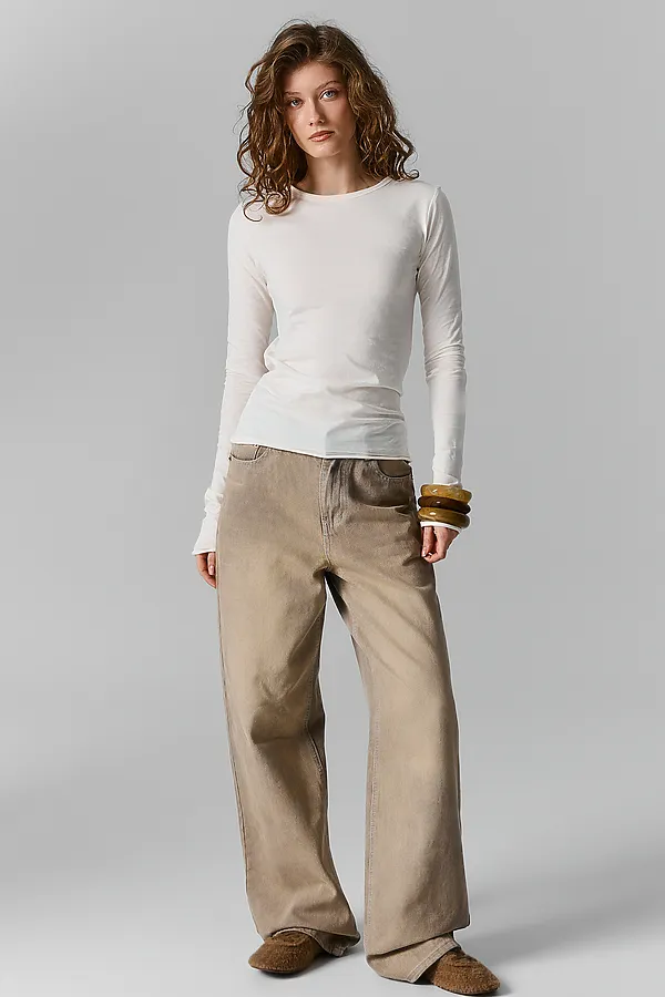 Лонгслив женский MARK FORMELLE, молочный - фото 2