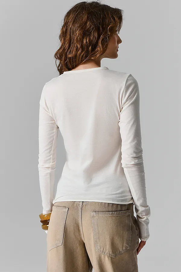 Лонгслив женский MARK FORMELLE, молочный - фото 2